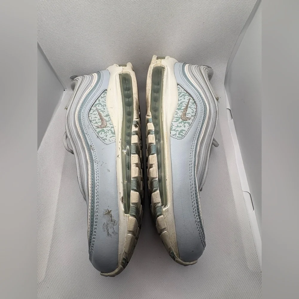 Women's Light blue and White Nike Sneakers - Picture 4 of 8
